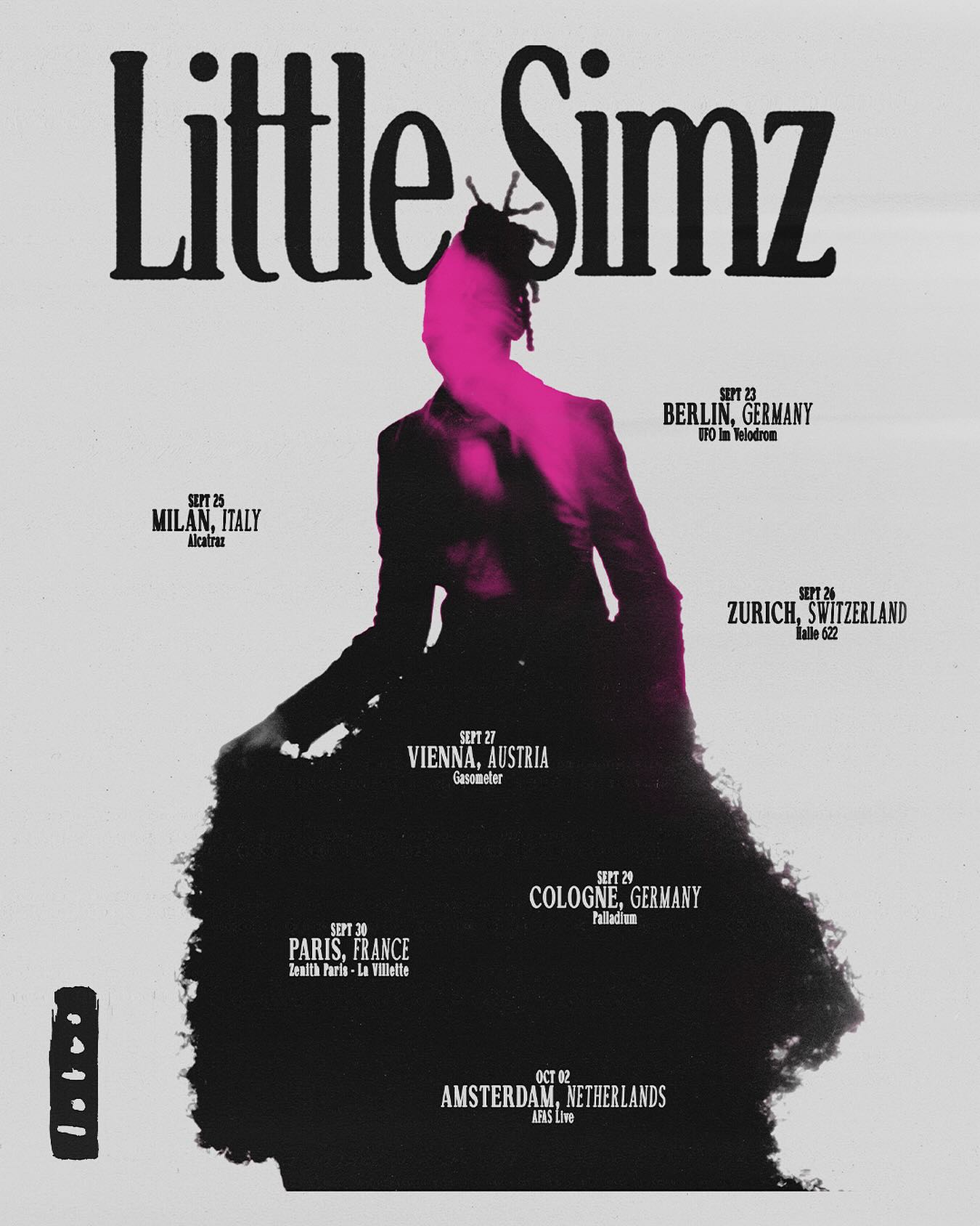 Little Simz The Lotus Tour Poster 2025