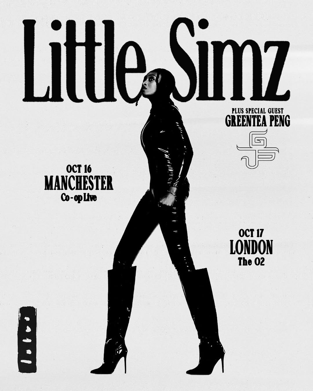 Little Simz The Lotus Tour Poster 2025